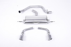 Cat-back Audi TT Mk2 2.0 TFSi 2WD 2006 - 2011 Milltek Sport