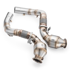 Downpipe BMW M5 F90 with catalyst HJS 300 CPSI EURO 6