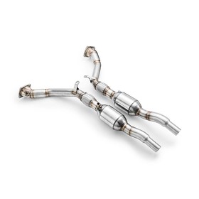 Downpipe Audi A6 S6 Allroad C5 2.7 T with muffler
