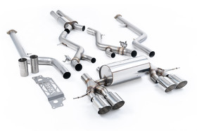 Cat-back BMW 2 Series M2 Coupe ( G87 S58 OPF/GPF Models ) 2023 - 2025 Milltek Sport