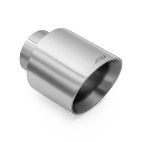 Angled satin stainless steel tip KSCS101/63DS