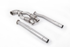 Large-bore Downpipe and De-cat Audi RS3 Saloon/Sedan 400PS ( 8Y MQB EVO ) - Non-OPF/GPF Models 2022 - 2025 Milltek Sport