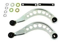 Adjustable Rear Upper Suspension Camber Control Arm Kit Civic 06 - 11 silver LCA