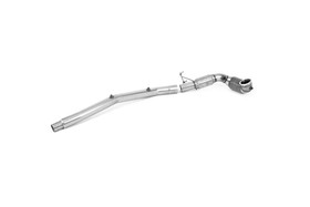 Large Bore Downpipe and Hi-Flow Sports Cat Volkswagen T-Roc R 2.0TSI 300ps ( MQB EVO Models with OPF/GPF ) 2022 - 2025 Milltek Sport