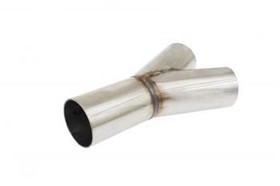 Exhaust Y-Pipe 45° 48/48mm 304SS