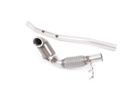Large Bore Downpipe and Hi-Flow Sports Cat Volkswagen T-Roc R 2.0TSI 300ps ( with OPF/GPF ) 2019 - 2022 Milltek Sport
