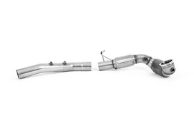 Large Bore Downpipe and Hi-Flow Sports Cat Seat Leon Cupra Leon 2.0TSI 245ps ( MQB Evo - OPF/GPF Equipped Models ) 2022 - 2025 Milltek Sport