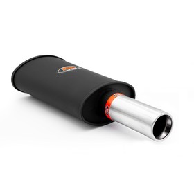 Sports silencer RM102 with satin tip KPZS76/76DK