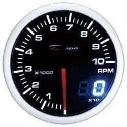 Gauge 60mm Tachometer Depo Dual