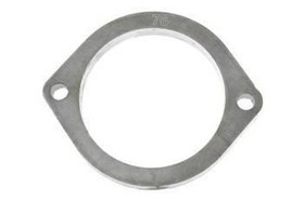 Exhaust Connector Flange 76mm 2 Bolts