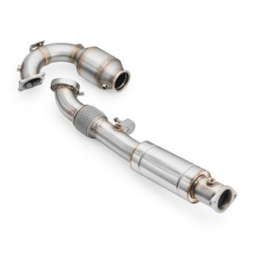 Downpipe Hyundai i20N with EURO 6 catalytic converter and silencer