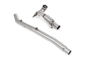 Large-bore Downpipe and De-cat Volkswagen T-Roc R 2.0TSI 300ps ( MQB EVO Models with OPF/GPF ) 2022 - 2025 Milltek Sport
