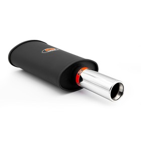 Sports silencer RM112 with polished tip KPZP76/76DK 2X50