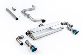 Cat-back Volkswagen Golf MK7.5 1.5TSI Evo GT & R-Line ( Both GPF/OPF & Non GPF/OPF Models ) 2017 - 2021 ( Louder ) Milltek Sport