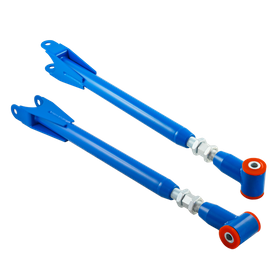 Steel Rear lower adjustable control arms (camber arms) BMW E36 E46 Z4 (80ShA) (Blue)