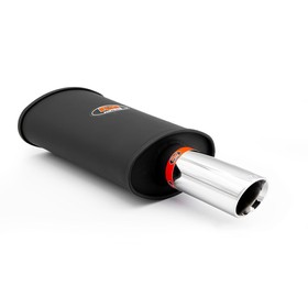 Sports silencer RM114 with polished tip KSCP76/76DS