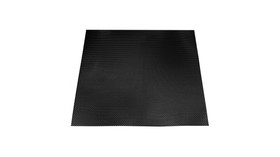 Heat Shield 0.5mm 30x30cm Black Embossed Aluminum