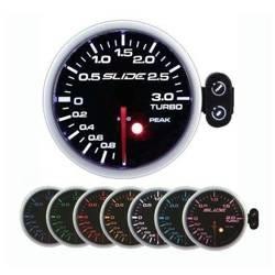 Gauge SLIDE PK - SC 52 mm - turbo electric 1–3 bar