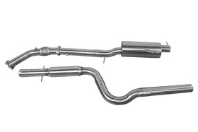Volkswagen Golf IV / Jetta + Downpipe 3" Active Exhaust System (Active Cat-Back)