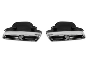 Exhaust tip 285×80 mm, inlet 160×100 mm – Mercedes W212