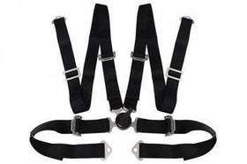 Racing harness 4-point 2" black – with Quick Release mechanism