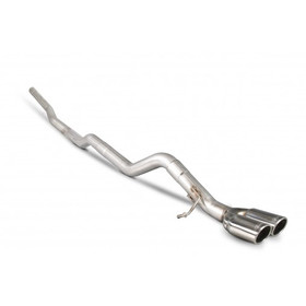 Cat/DPF-back Volkswagen T6 Transporter & Caravelle BiTDI SWB/LWB 2WD Non-resonated
