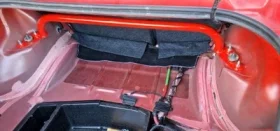 Rear Strut Bar Dodge Challenger 08-19 Black