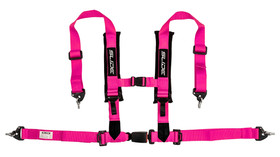 Racing seat belts SLIDE V2 pink 4p 2" E4 