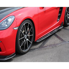 Side skirts Porsche 718 BOXSTER (982) 2.0, 2016+ 220kw / 300HP ARMASPEED