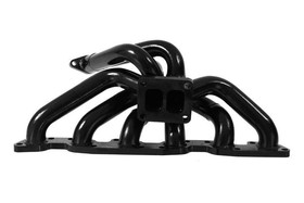 Exhaust manifold Nissan Skyline GTR R32 R33 R34 TopMount Black Steel