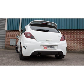 CatBack Opel Vauxhall Corsa D VXR Nürburgring Resonated
