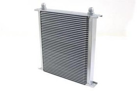 Oil Cooler 40-Row 260x315x50 AN10 Silver