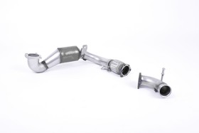 Cast Downpipe with Race Cat Ford Fiesta MK8 1.0T EcoBoost ST-Line 3 & 5 Door ( Non-OPF/GPF Models Only ) 2017 - 2019 Milltek Sport