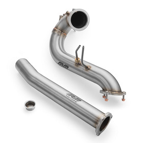 Downpipe kit Audi A4 S4/Avant Quattro/Avant 3.0 TDI with OBD catalytic converter, muffler and heat shield