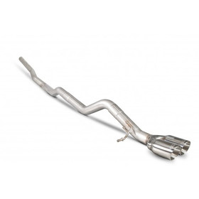 Cat/DPF-back Volkswagen T6 Transporter & Caravelle BiTDI SWB/LWB 2WD Non-resonated