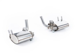 Rear Silencer(s) Porsche 911 996 Carrera and Carrera S ( C2 and C4 ) 1998 - 2005 Milltek Sport