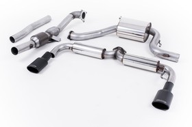 Turbo-back including Hi-Flow Sports Cat Volkswagen Scirocco R 2009 - 2016 Milltek Sport