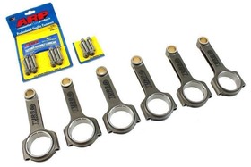 Forged Connecting Rods BMW S50B30 M3 E36 142mm H-Beam AISI 4340