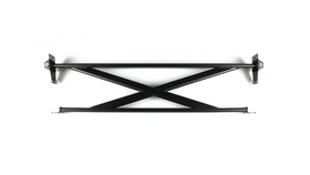 BMW F87 M2 Rear Lower X-BRACE – Steel, Black, Reinforced Version