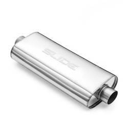 Center muffler 51mm/550mm SLIDE 304SS