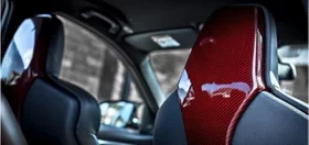 Seat back covers BMW F8X M3 / M4 Black Carbon Eventuri