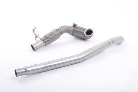 Cast Downpipe with Race Cat Volkswagen Golf MK7.5 R 2.0 TSI 310PS ( Non-GPF Equipped Models Only ) - 76mm & EC Approved Systems 2017 - 2021 Milltek Sport
