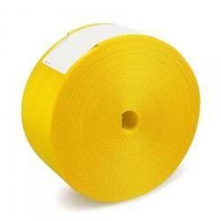 Seat belt webbing 10 m – yellow