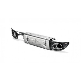 Porsche 911 Turbo/Turbo S (997 FL) Slip-On Line (Titanium) Akrapovic