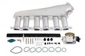 Intake Manifold Toyota Chaser Supra 1JZ with Throttle Body and Fuel Rail Silver