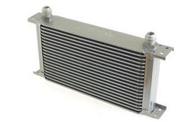 Oil Cooler 19-Row 260x150x50 AN10 Silver