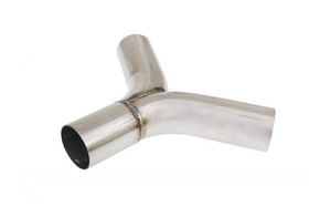 Exhaust Y-Pipe 120° 63/70mm 304SS