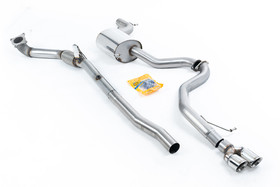 Turbo-back excluding Hi-Flow Sports Cat Volkswagen Jetta MK6 GLI 2.0 TSI 2011 - 2014 Milltek Sport