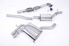 Turbo-back including Hi-Flow Sports Cat Audi A3 2.0T FSI Quattro 5 door SportBack 2004 - 2012 ( Quieter ) Milltek Sport