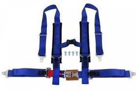 Racing harness 4-point 2" blue – DTM